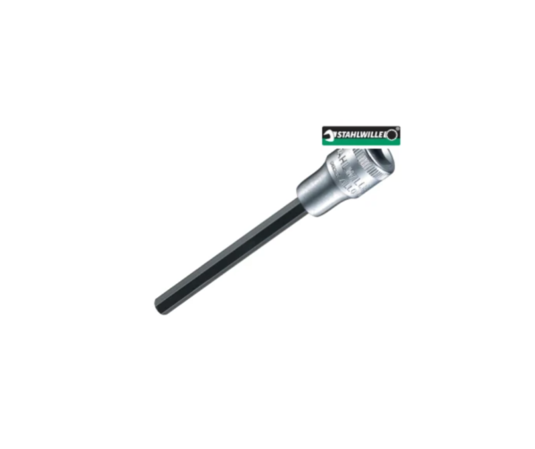 INHEX Socket 3/8in Drive Xtra Long 4mm