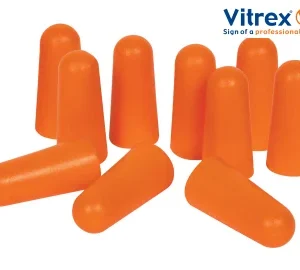 Tapered Disposable Earplugs SNR 33 dB (5 Pairs)