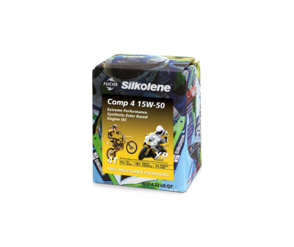 4LT COMP 4 15/50wt SILKOLENE